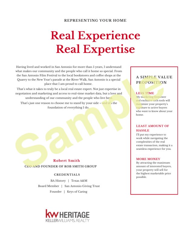 Buyer or Listing Presentation Buyer or Listing Presentation